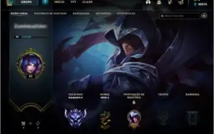 CONTA DIAMANTE II LOL