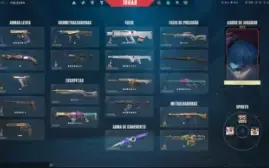 Conta league of legends 1400 skins + skins no valorant 76