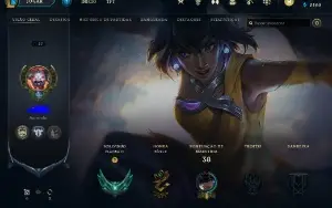 Conta de lol smurf platina 4