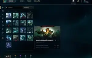 Conta LOL, lvl 33, MTS FRAG DE SKIN