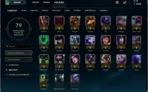 Conta LOL, lvl 33, MTS FRAG DE SKIN