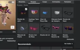 Vendo uma conta feminina roblox