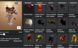Vendo uma conta feminina roblox
