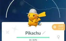 Pikachu de Evento Shiny - Pokémon Go