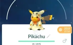 Pikachu de Evento Shiny - Pokémon Go