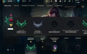 Esmeralda 4 com 60 Champs e 21 Skins + 2 Fragmentos