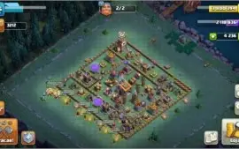CONTA CV 12 CLASH OF CLANS 6 CONSTRUTORES