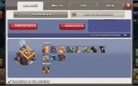 CONTA CV 12 CLASH OF CLANS 6 CONSTRUTORES