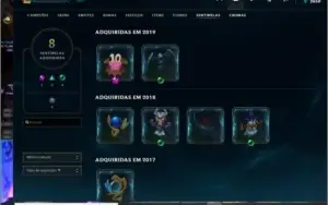 CONTA 23 SKINS >>> PRATA 1