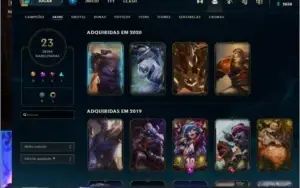 CONTA 23 SKINS >>> PRATA 1