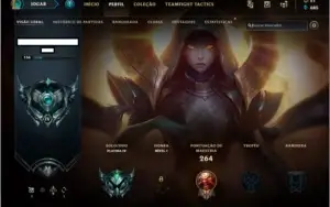 Conta lol plat 4
