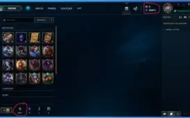 VENDO CONTA DO LOL COM 322 SKINS LVL 80 UNRANKED ATUALMENTE