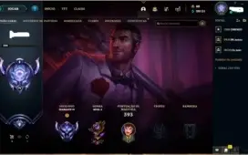 CONTA DE LEAGUE OF LEGENDS !