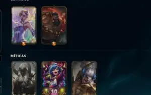 Conta LOL 283 SKINS Ultimate e Lendária + Valorant com skins