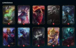 Conta LOL 283 SKINS Ultimate e Lendária + Valorant com skins