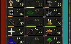 Conta osrs 112cbt pronta pra farma cash