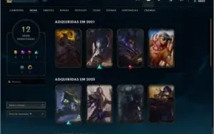 CONTA SMURF LOL – PLATINA I 65% WIN RATE
