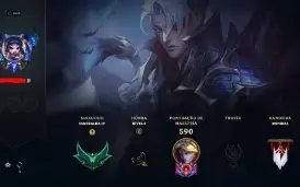 Esmeralda 4 com TODOS os champs e 179 skins mmr diamante