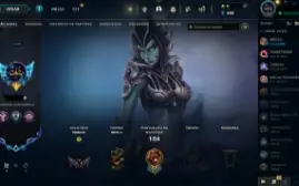 vendo conta lol 22 skins ferro 3