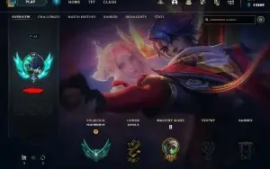 Conta smurf PLAT 4 28W/6L 82% wr