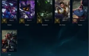 Vendo conta lvl 30 c/ 46 campeoes e 9 skins