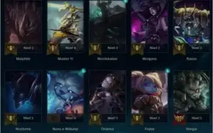 Vendo conta lvl 30 c/ 46 campeoes e 9 skins