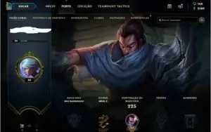 Vendo conta lvl 30 c/ 46 campeoes e 9 skins