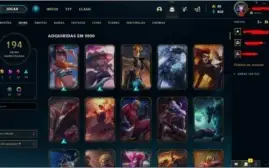 Conta de League Of Legends D3
