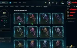 Conta de League Of Legends D3