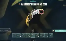 conta de valorant com 3 kit champions mais faca do vct