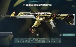 conta de valorant com 3 kit champions mais faca do vct