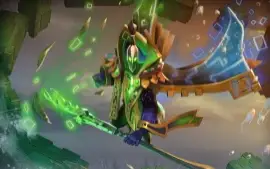 Conta [dota 2] Divine I - Arcana Rubick Full Spells