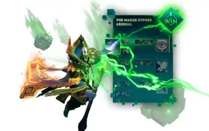 Conta [dota 2] Divine I - Arcana Rubick Full Spells
