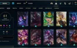 Conta gold 2 61 skins
