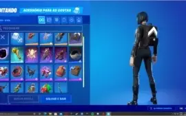 Conta Fortnite season 5 e 6 mais skins tops