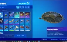 Conta Fortnite season 5 e 6 mais skins tops
