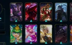CONTA LOL - LVL 193 - 124 Champions - 112 Skins