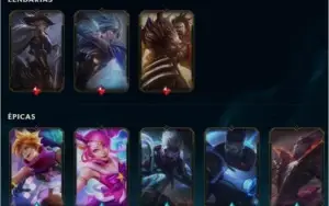 CONTA LOL 🌟 PRATA 3 🌟 22 SKINS 🌟 78 CAMPEOES