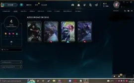 Acc smurf diamante 4 , 67% win rate , EMAIL NÃO VERIFICADO