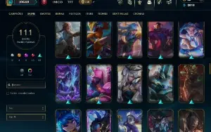 Ferro 3 com 150 Champs e 111 Skins ( Mais de 100 Jogos )