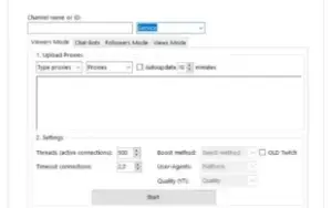 📽 Bot Viewers + Ad Twitch -  Espectadores