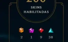 CONTA DE LOL ANTIGA, COM MTAS SKINS