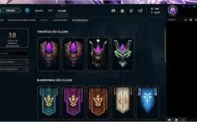conta league of legends platina,70 skins