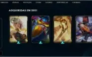 Conta League of Legends Lv 36 Unranked- 35 Champs, 6 Skins