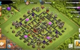 Centro de vila nível 10 Clash of clans