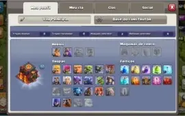 Centro de vila nível 10 Clash of clans