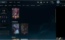 CONTA LV 119 SKINS MANEIRA