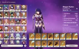 GENSHIN IMPACT - AR60, 41T5 Alhaitham C1 + Bis, Kokomi + Bis
