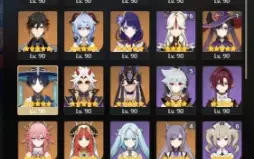 GENSHIN IMPACT - AR60, 41T5 Alhaitham C1 + Bis, Kokomi + Bis