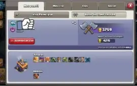 clash of clans cv11 quase full